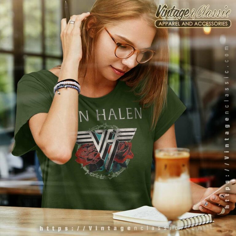 Van Halen 1984 Tour Women TShirt Van Halen 1984 Tour Women TShirt