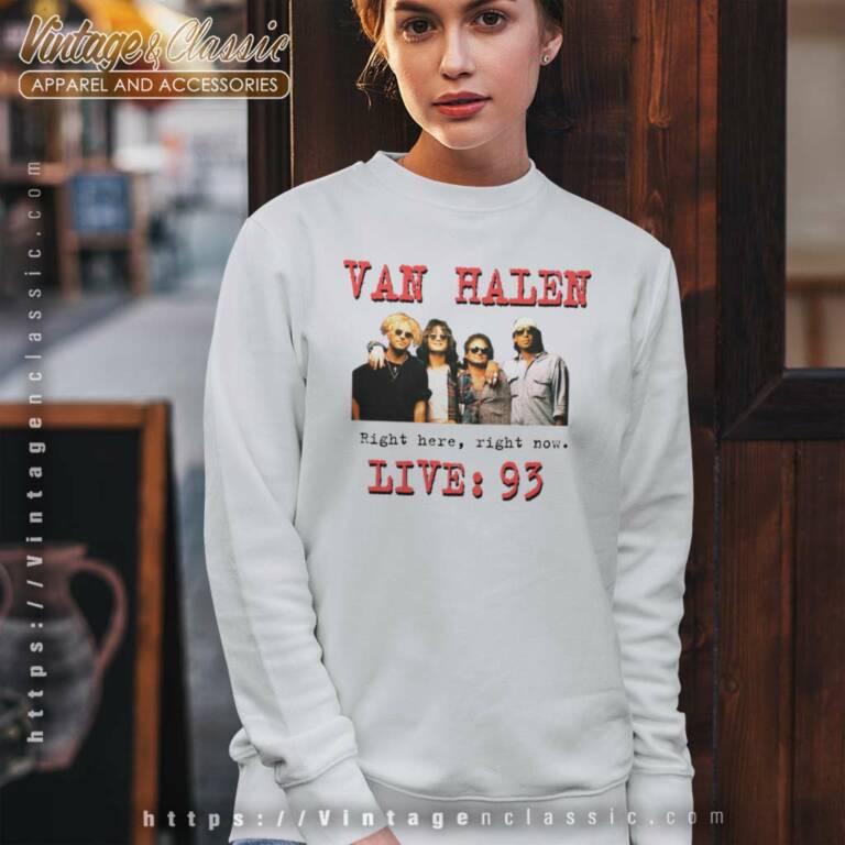 Van Halen 1993 World Tour Sweatshirt Van Halen 1993 World Tour Sweatshirt