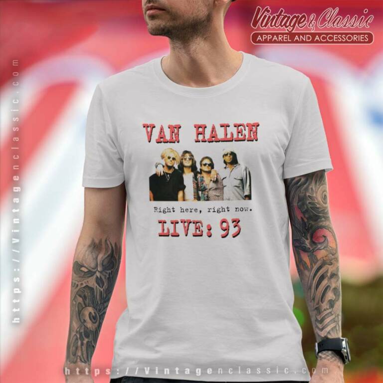 Van Halen 1993 World Tour T Shirt Van Halen 1993 World Tour T Shirt
