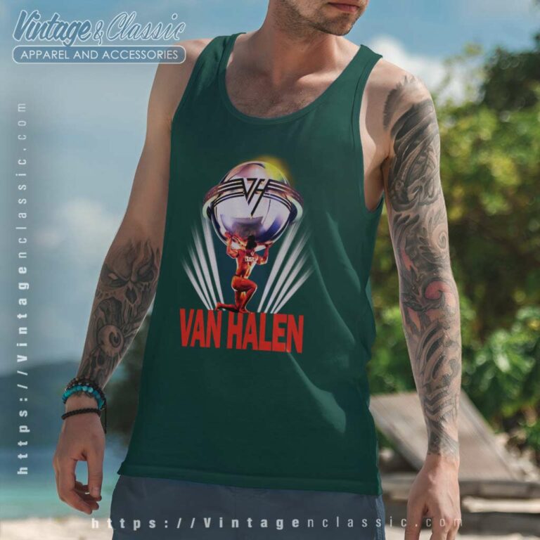 Van Halen 5150 Tour 1986 Tank Top Racerback Van Halen 5150 Tour 1986 Tank Top Racerback
