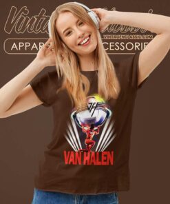 Van Halen 5150 Tour 1986 Shirt 6 Van Halen 5150 Tour 1986 Women TShirt
