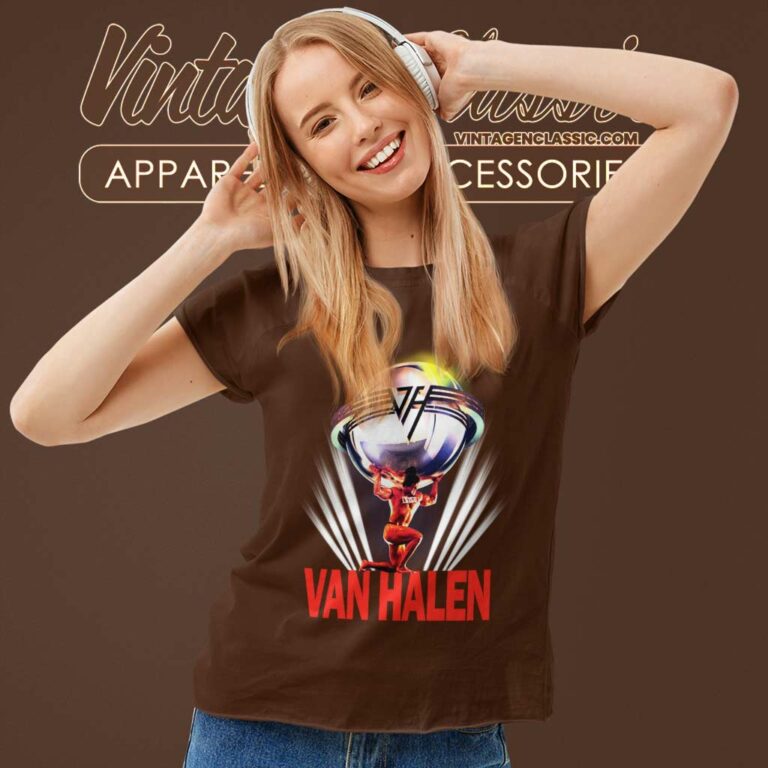 Van Halen 5150 Tour 1986 Women TShirt Van Halen 5150 Tour 1986 Women TShirt