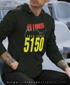 Van Halen 5150 Tour Shirt 5 Van Halen 5150 Tour Van Halen 5150 Tour Hoodie