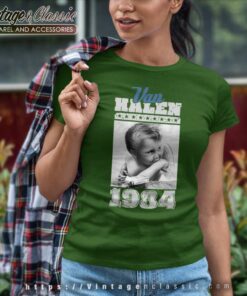 Van Halen Baby Angel 1984 Shirt 6 Van Halen Baby Angel 1984 Women TShirt