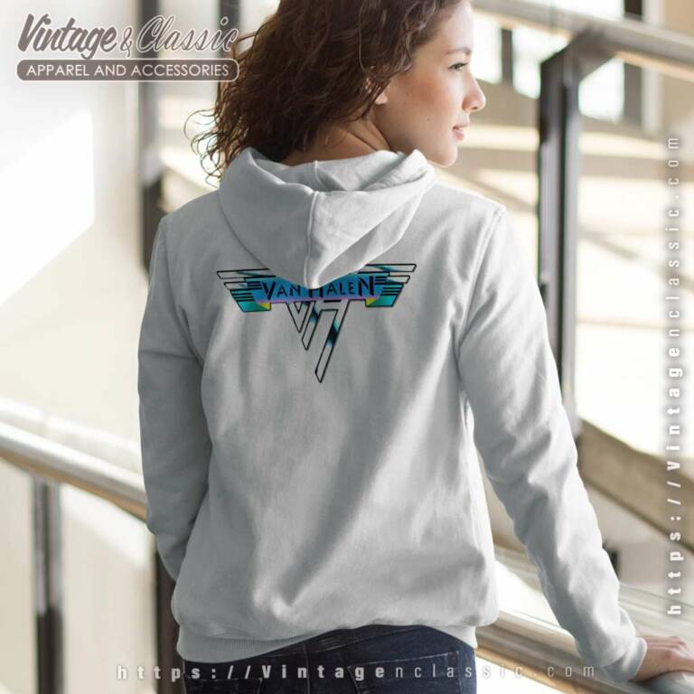 Van Halen Backside Hoodie Van Halen Backside Hoodie