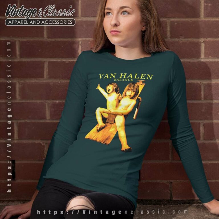 Van Halen Balance 1995 Tour Long Sleeve Tee 1 Van Halen Balance 1995 Tour Long Sleeve Tee 1
