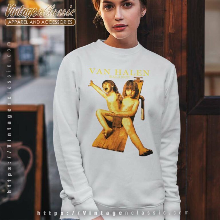 Van Halen Balance 1995 Tour Sweatshirt 1 Van Halen Balance 1995 Tour Sweatshirt 1