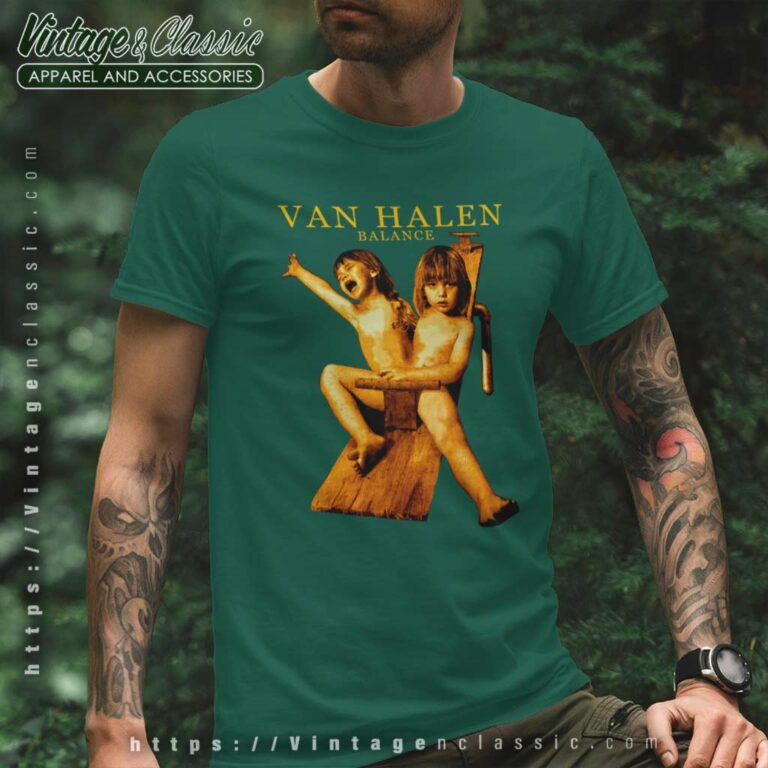 Van Halen Balance 1995 Tour T Shirt 1 Van Halen Balance 1995 Tour T Shirt 1