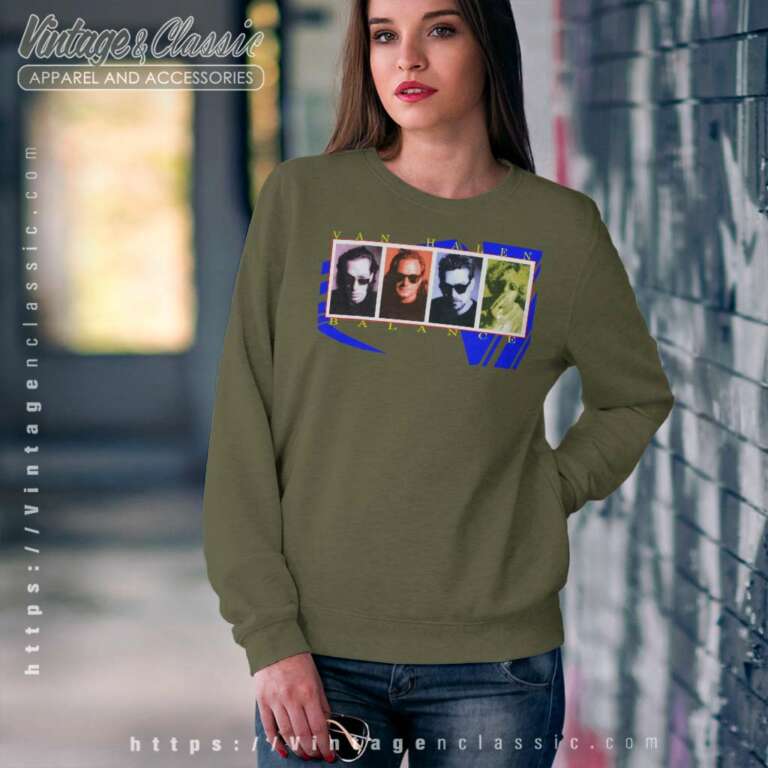 Van Halen Balance Rock Concert Sweatshirt Van Halen Balance Rock Concert Sweatshirt