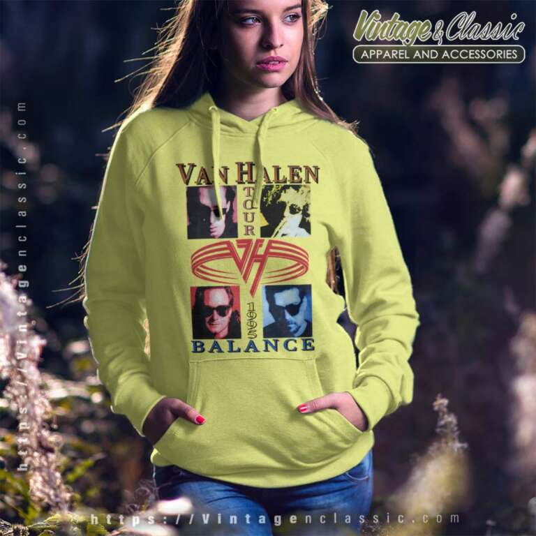 Van Halen Balance Tour 1995 Hoodie Van Halen Balance Tour 1995 Hoodie