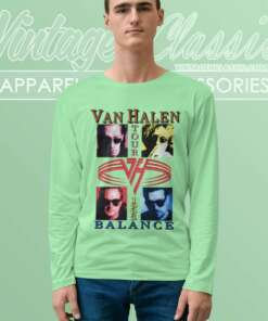 Van Halen Balance Tour 1995 Shirt 5 Van Halen Balance Tour 1995 Long Sleeve Tee