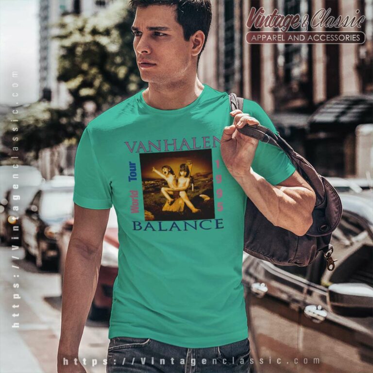 Van Halen Balance Tour 1995 T Shirt Van Halen Balance Tour 1995 T Shirt