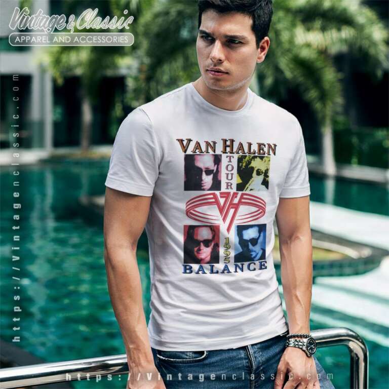 Van Halen Balance Tour 1995 T Shirt Van Halen Balance Tour 1995 T Shirt