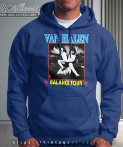 Van Halen Balance Tour Shirt 6 Van Halen Balance Tour Hoodie