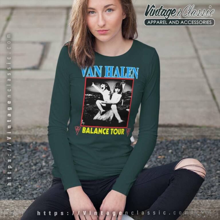 Van Halen Balance Tour Long Sleeve Tee Van Halen Balance Tour Long Sleeve Tee