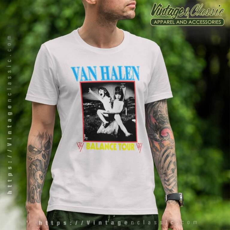 Van Halen Balance Tour T Shirt Van Halen Balance Tour T Shirt