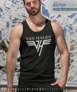 Van Halen Classic Logo Shirt 4 Van Halen Classic Logo Tank Top Racerback