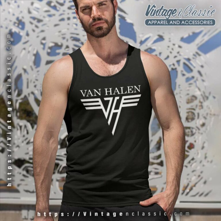 Van Halen Classic Logo Tank Top Racerback Van Halen Classic Logo Tank Top Racerback
