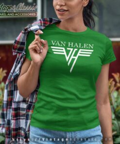 Van Halen Classic Logo Shirt 6 Van Halen Classic Logo Women TShirt