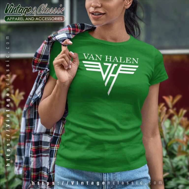 Van Halen Classic Logo Women TShirt Van Halen Classic Logo Women TShirt