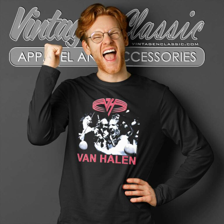 Van Halen Fuck N Live Long Sleeve Tee Van Halen Fuck N Live Long Sleeve Tee