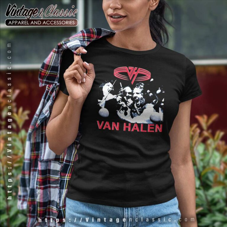 Van Halen Fuck N Live Women TShirt Van Halen Fuck N Live Women TShirt
