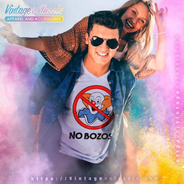 Van Halen No Bozos V Neck TShirt 1 Van Halen No Bozos V Neck TShirt 1