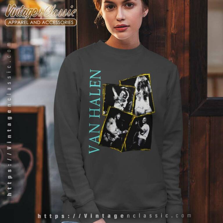Van Halen Ou812 World Tour Sweatshirt Van Halen Ou812 World Tour Sweatshirt