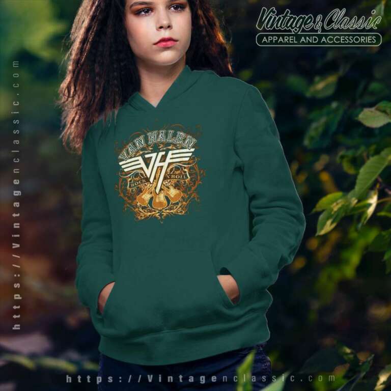 Van Halen Rock And Roll Hoodie Van Halen Rock And Roll Hoodie