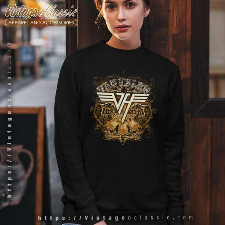 Van Halen Rock And Roll Sweatshirt Van Halen Rock And Roll Sweatshirt