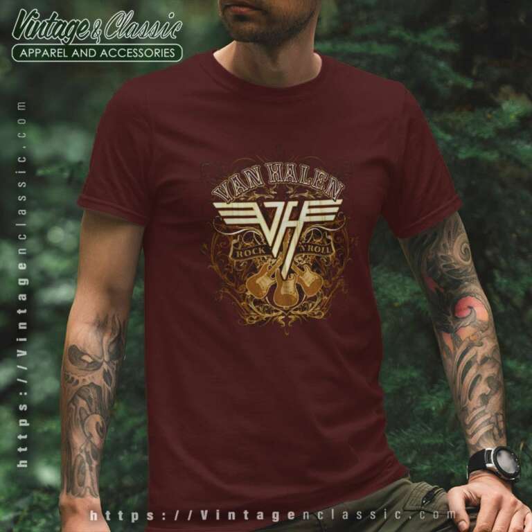 Van Halen Rock And Roll T Shirt Van Halen Rock And Roll T Shirt