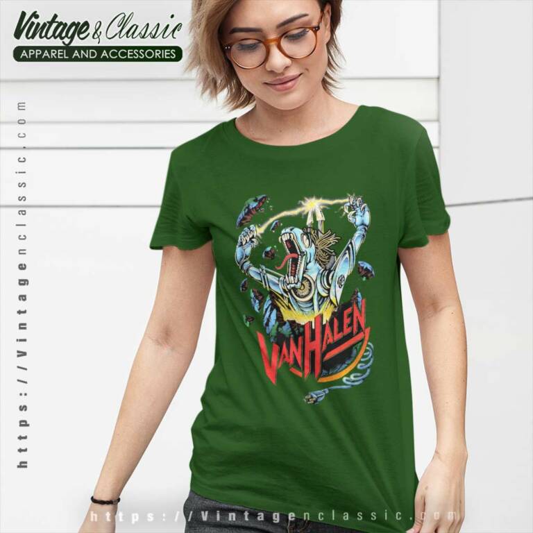 Van Halen Shirt Kicks Ass Metal Beast Women TShirt Van Halen Shirt Kicks Ass Metal Beast Women TShirt