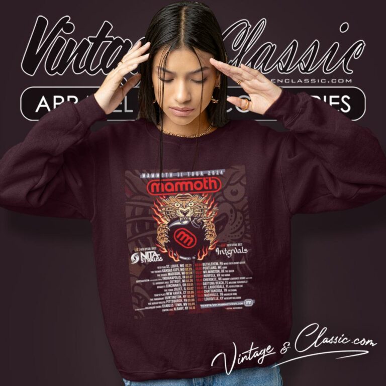 Van Halen Shirt Mammoth Ii Tour 2024 Sweatshirt Van Halen Shirt Mammoth Ii Tour 2024 Sweatshirt