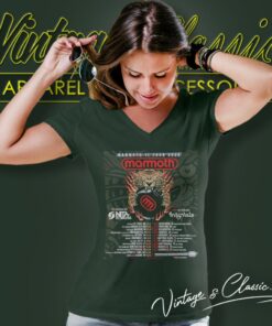 Van Halen Shirt Mammoth Ii Tour 2024 V Neck TShirt