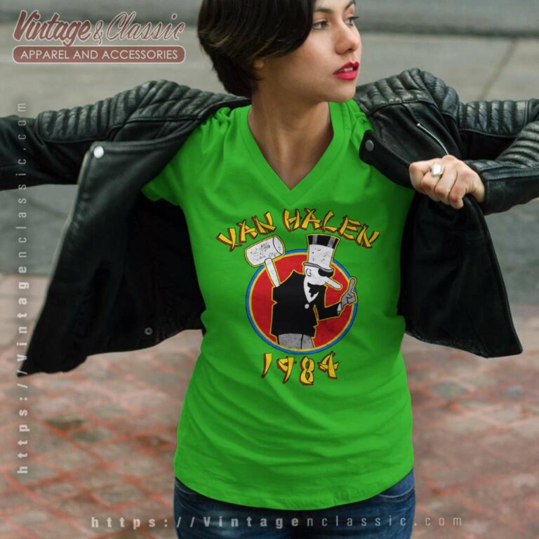 Van Halen Shirt Tour Of The World V Neck TShirt Van Halen Shirt Tour Of The World V Neck TShirt