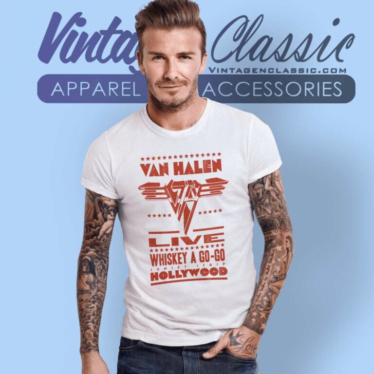 Van Halen Shirt Whiskey A Go Go T Shirt Van Halen Shirt Whiskey A Go Go T Shirt