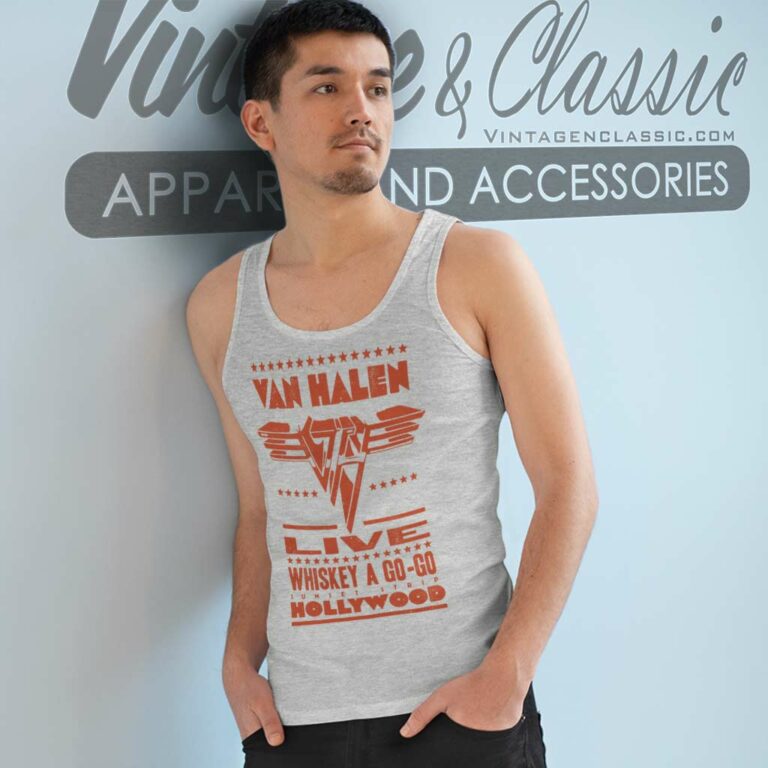 Van Halen Shirt Whiskey A Go Go Tank Top Racerback Van Halen Shirt Whiskey A Go Go Tank Top Racerback