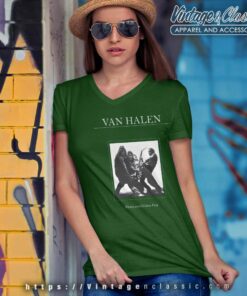 Van Halen Shirt Women And Children First 6 Van Halen Shirt Women And Children First V Neck TShirt
