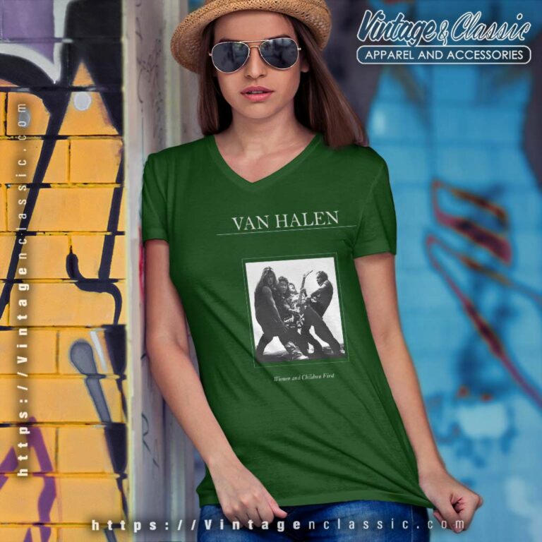 Van Halen Shirt Women And Children First V Neck TShirt Van Halen Shirt Women And Children First V Neck TShirt