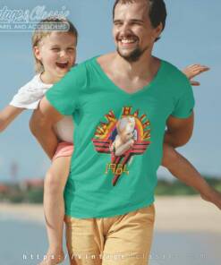 Van Halen Smoking Baby Angel Shirt 2 Van Halen Smoking Baby Angel V Neck TShirt