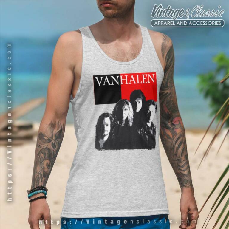 Van Halen Summer 1988 Tank Top Racerback Van Halen Summer 1988 Tank Top Racerback