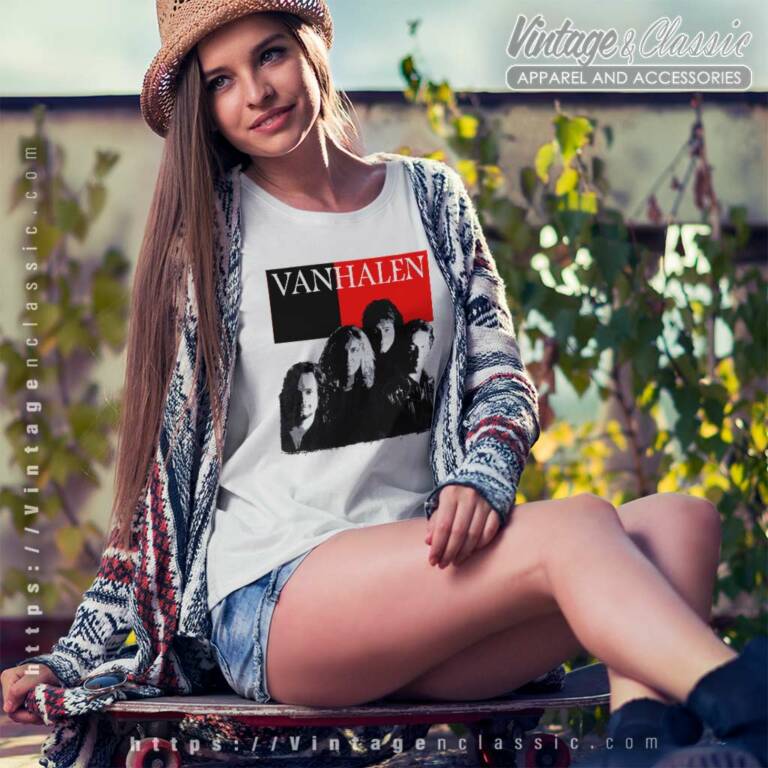Van Halen Summer 1988 Women TShirt Van Halen Summer 1988 Women TShirt