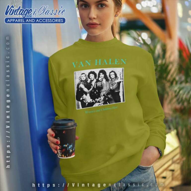 Van Halen Women And Children First Sweatshirt Van Halen Women And Children First Sweatshirt