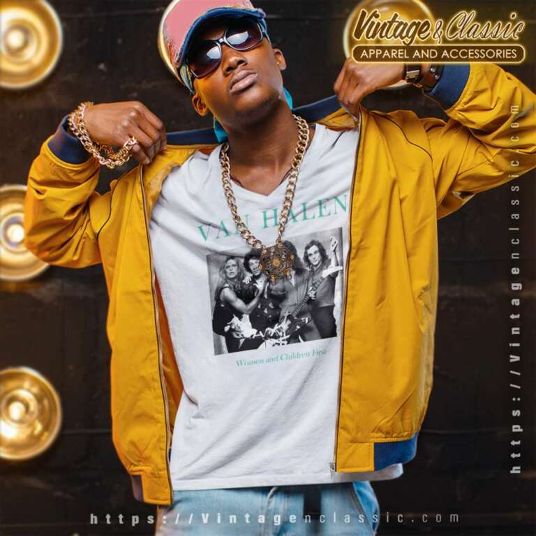 Van Halen Women And Children First V Neck TShirt Van Halen Women And Children First V Neck TShirt