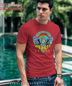 Van Halen World Tour 1984 Shirt 4 Van Halen World Tour 1984 T Shirt