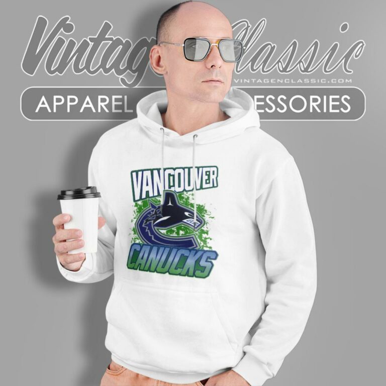 Vancouver Canucks 90 S Style Retro Nhl Hoodie Vancouver Canucks 90 S Style Retro Nhl Hoodie