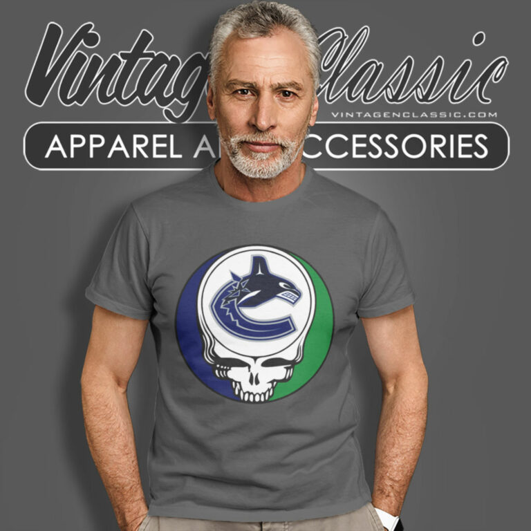 Vancouver Canucks Grateful Dead Steal Your Face T Shirt Vancouver Canucks Grateful Dead Steal Your Face T Shirt