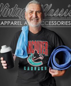 Vancouver Canucks Grizzlies Nhl V Neck TShirt