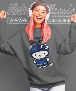 Vancouver Canucks Hello Kitty Shirt Sweatshirt