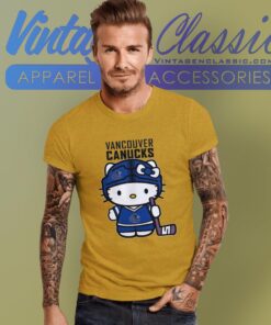Vancouver Canucks Hello Kitty Shirt